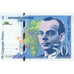 Francia, 50 Francs, St Exupéry, W.007, FDS