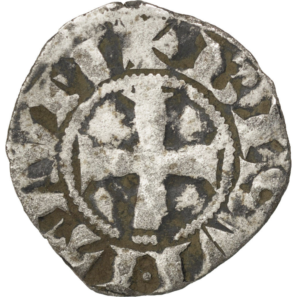 Coin, France, Denarius, Besançon, VF(30-35), Silver, Boudeau:1278