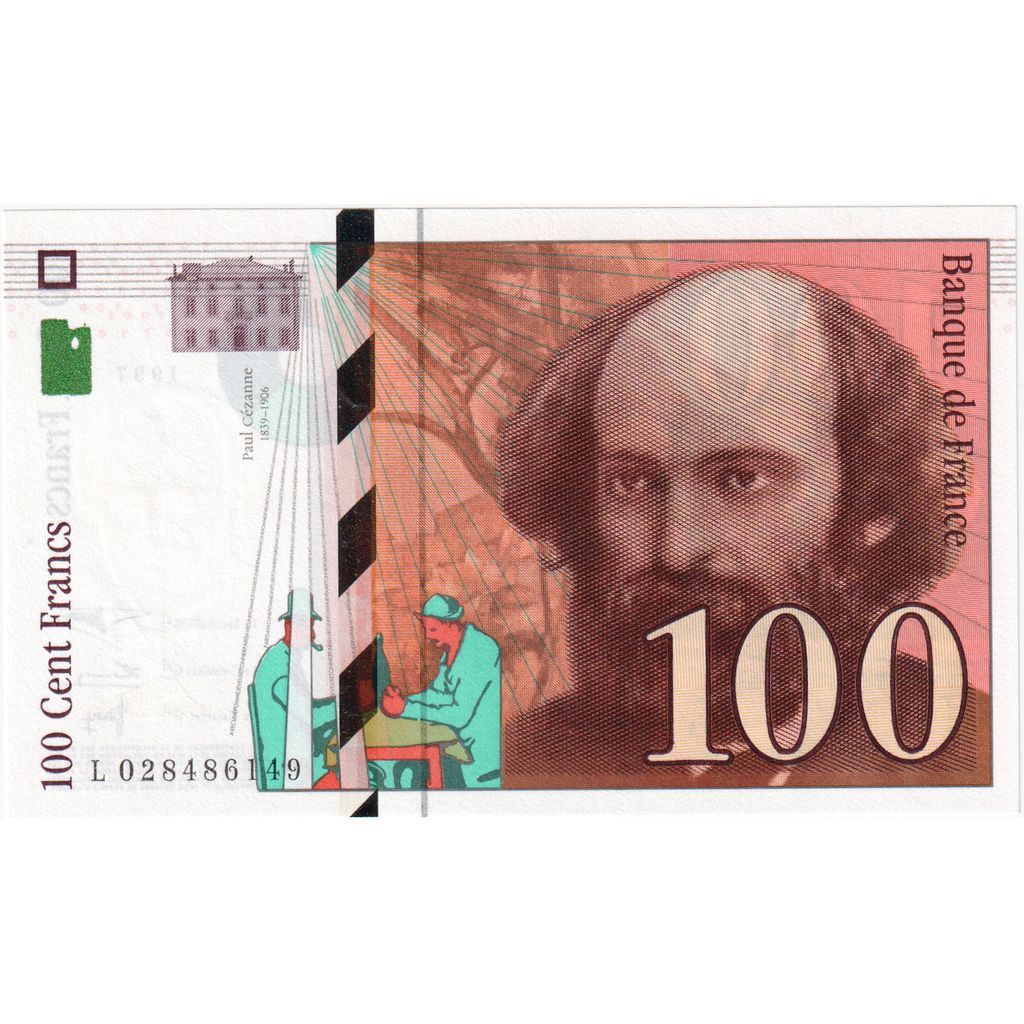 France, 100 Francs, Cézanne, l.028, NEUF