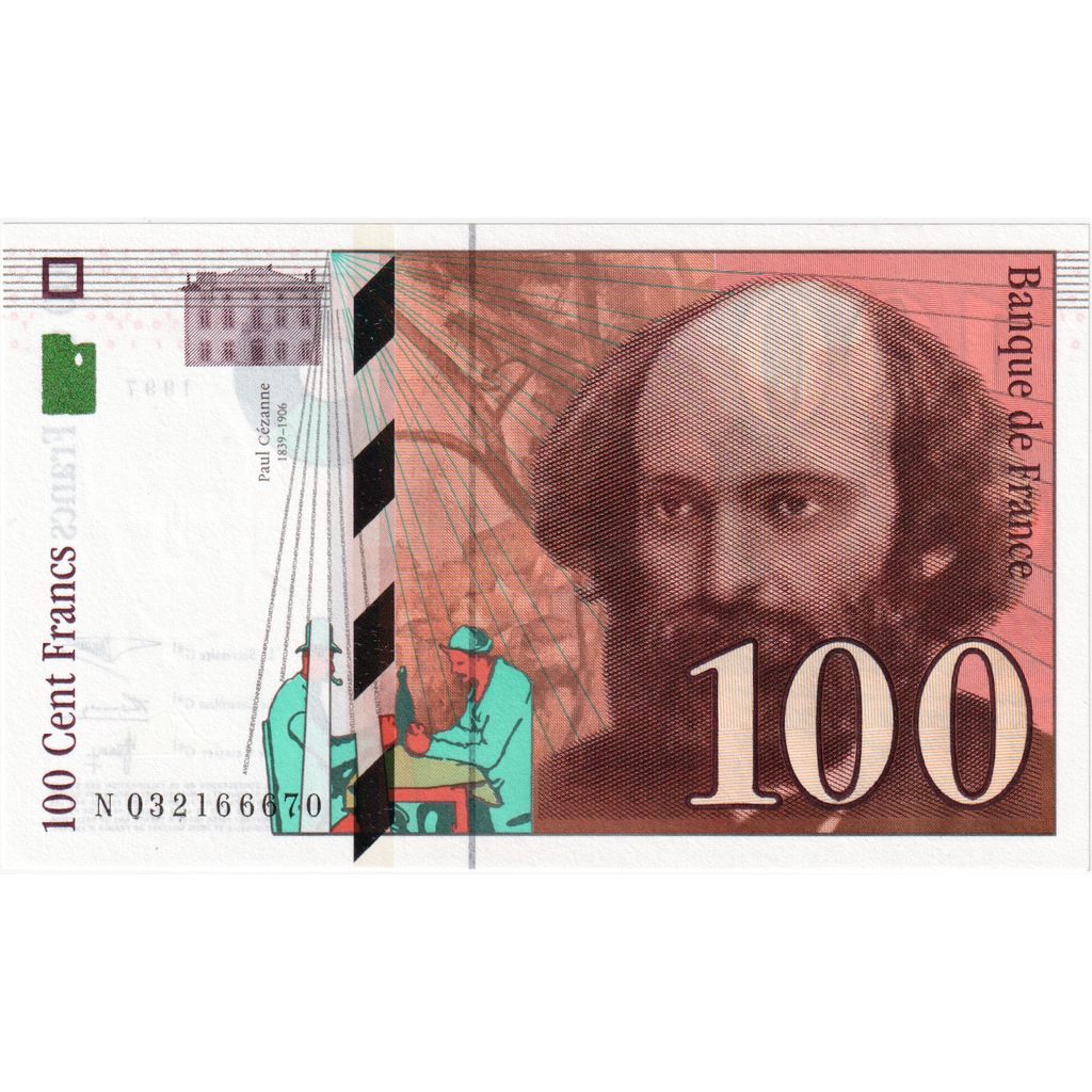 France, 100 Francs, Cézanne, N.032, NEUF