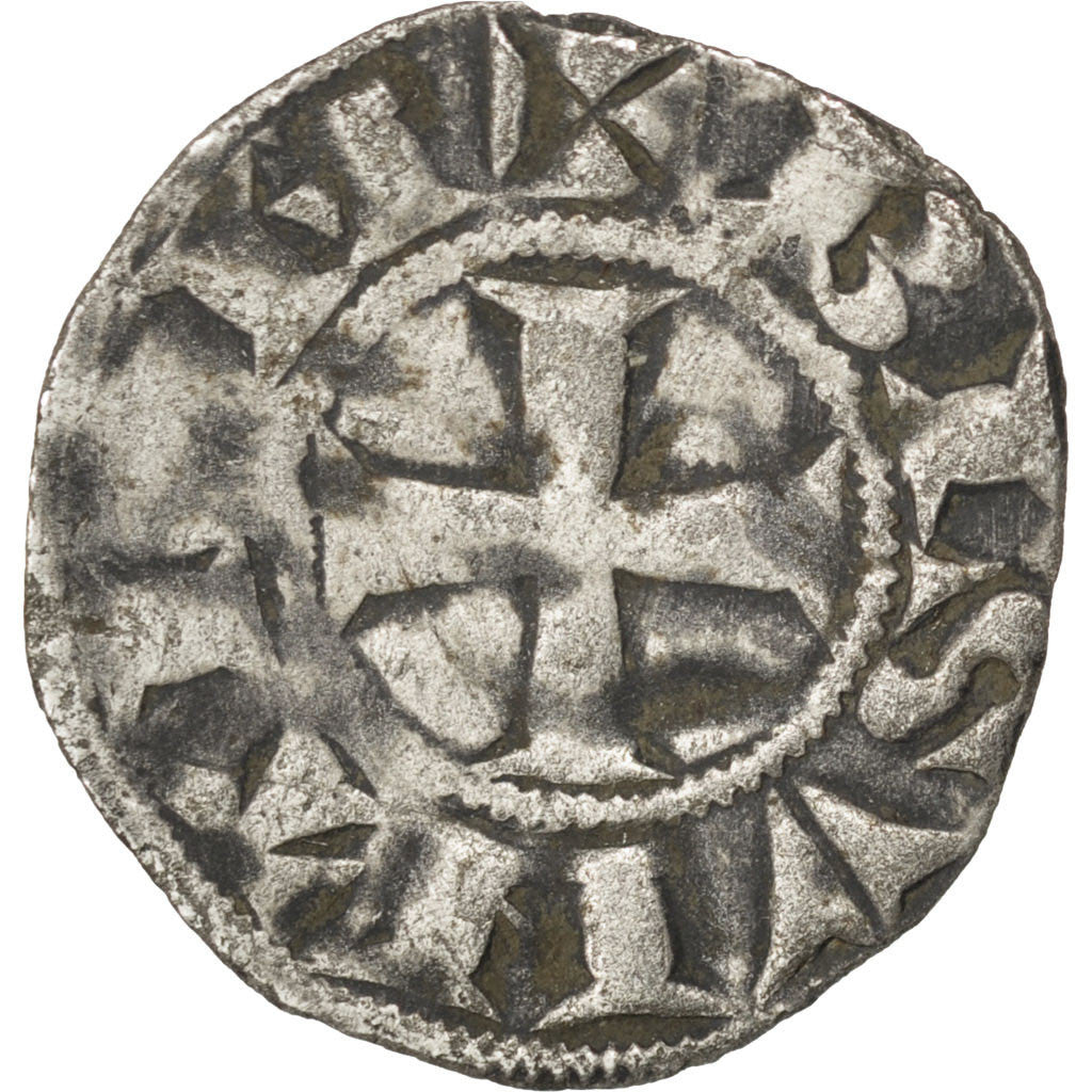 Coin, France, Denarius, Besançon, VF(30-35), Silver, Boudeau:1278