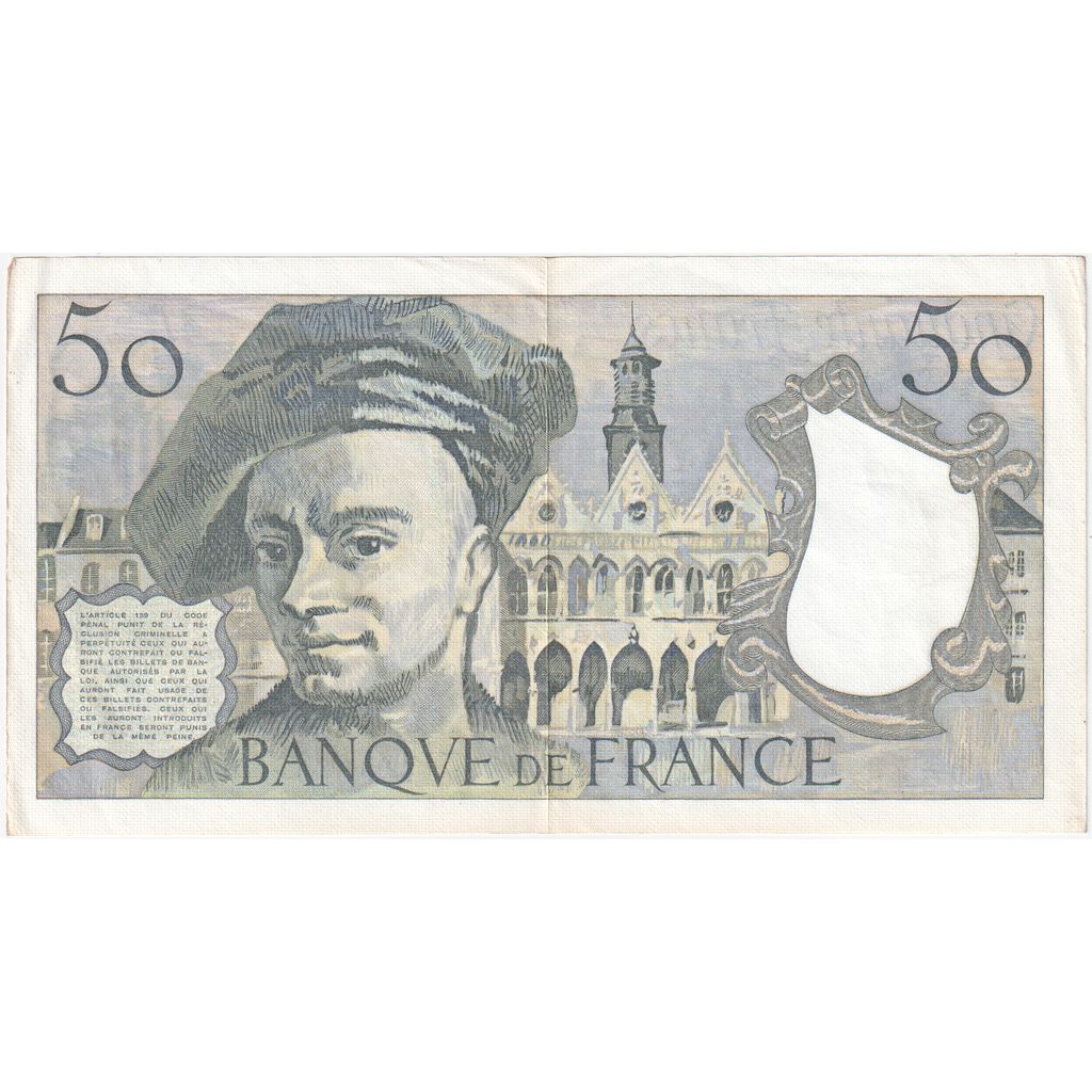 Francia, 50 Francs, Quentin de La Tour, P.22, BB