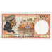 French Pacific Territories, 10,000 Francs, EF(40-45)