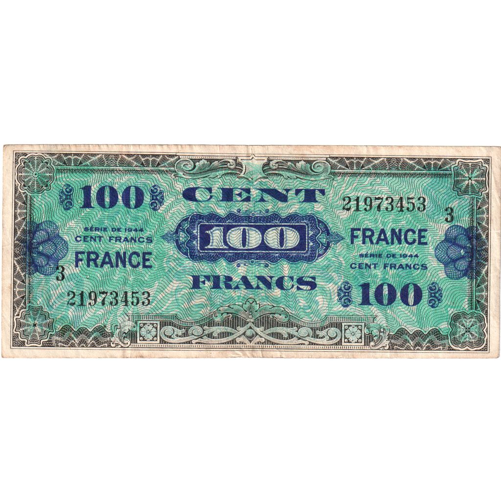 Frankrijk, 100 Francs, Serie 3, TTB