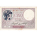 Francia, 5 Francs, Violet, 1933-08-17, X.57363, MB+