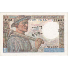 France, 10 Francs, Mineur, 1945-04-26, F.104, SUP