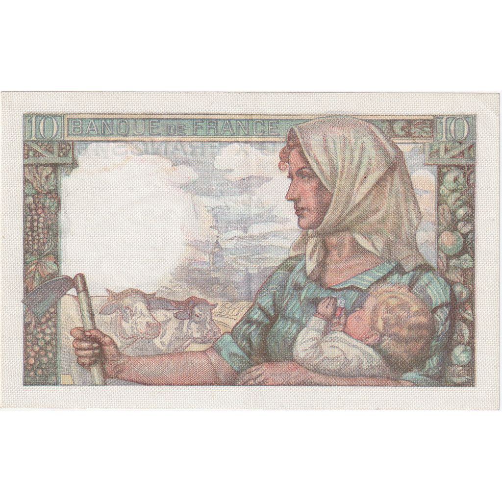 França, 10 Francs, Mineur, 1945-04-26, F.104, AU(55-58)