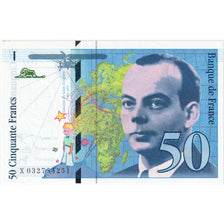 France, 50 Francs, St Exupéry, X.032, UNC(65-70)