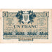Francja, Tours, 1 Franc, 1920-05-08, 304,520, VF(30-35), Pirot:123-4
