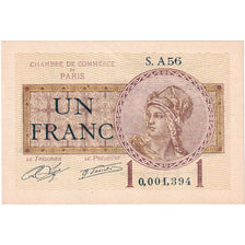 France, 1 Franc, 1919, A.56, PARIS, UNC(63)