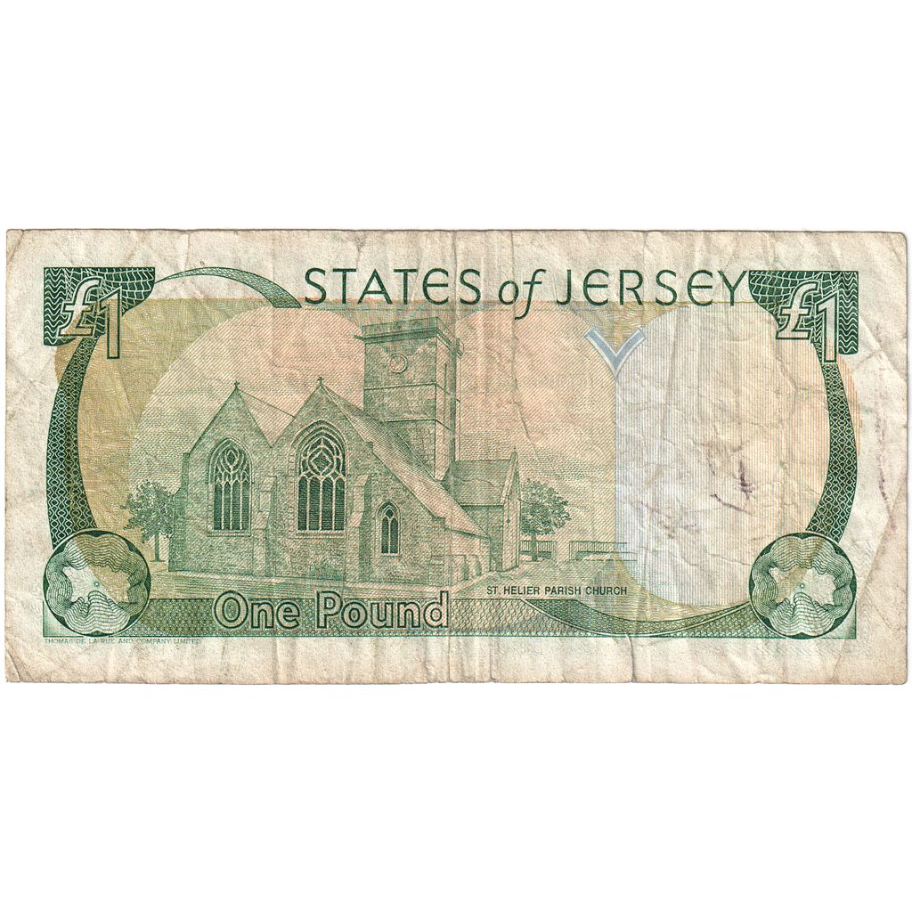 Jersey, 1 Pound, VF(30-35)