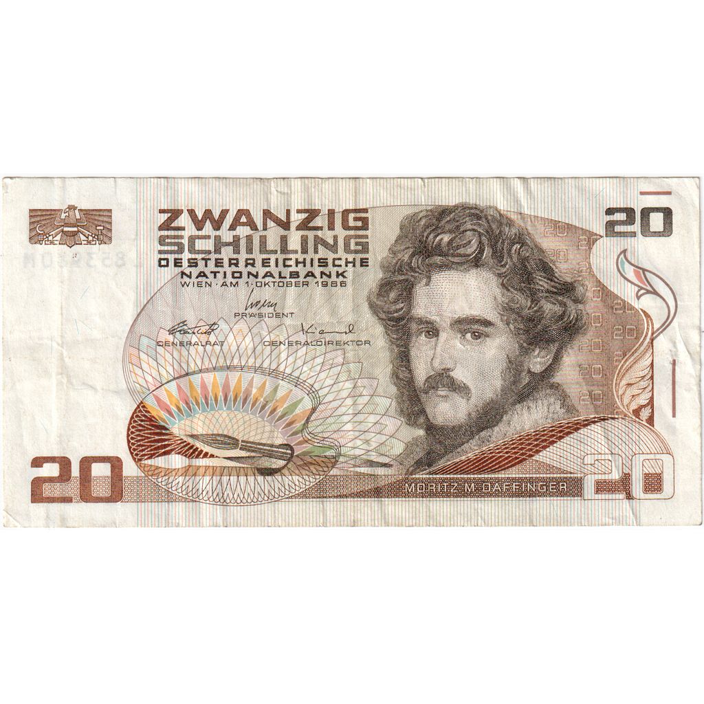 Österreich, 20 Schilling, 1986-10-01, SS