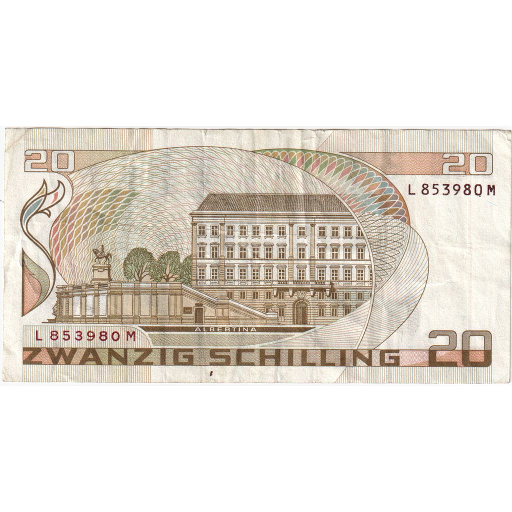 Österreich, 20 Schilling, 1986-10-01, SS