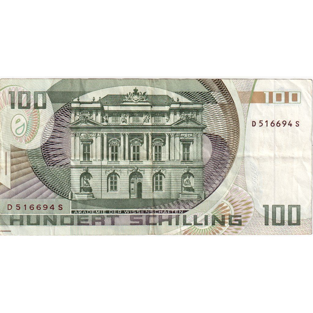 Austria, 100 Schilling, 1984-01-02, VF(30-35)