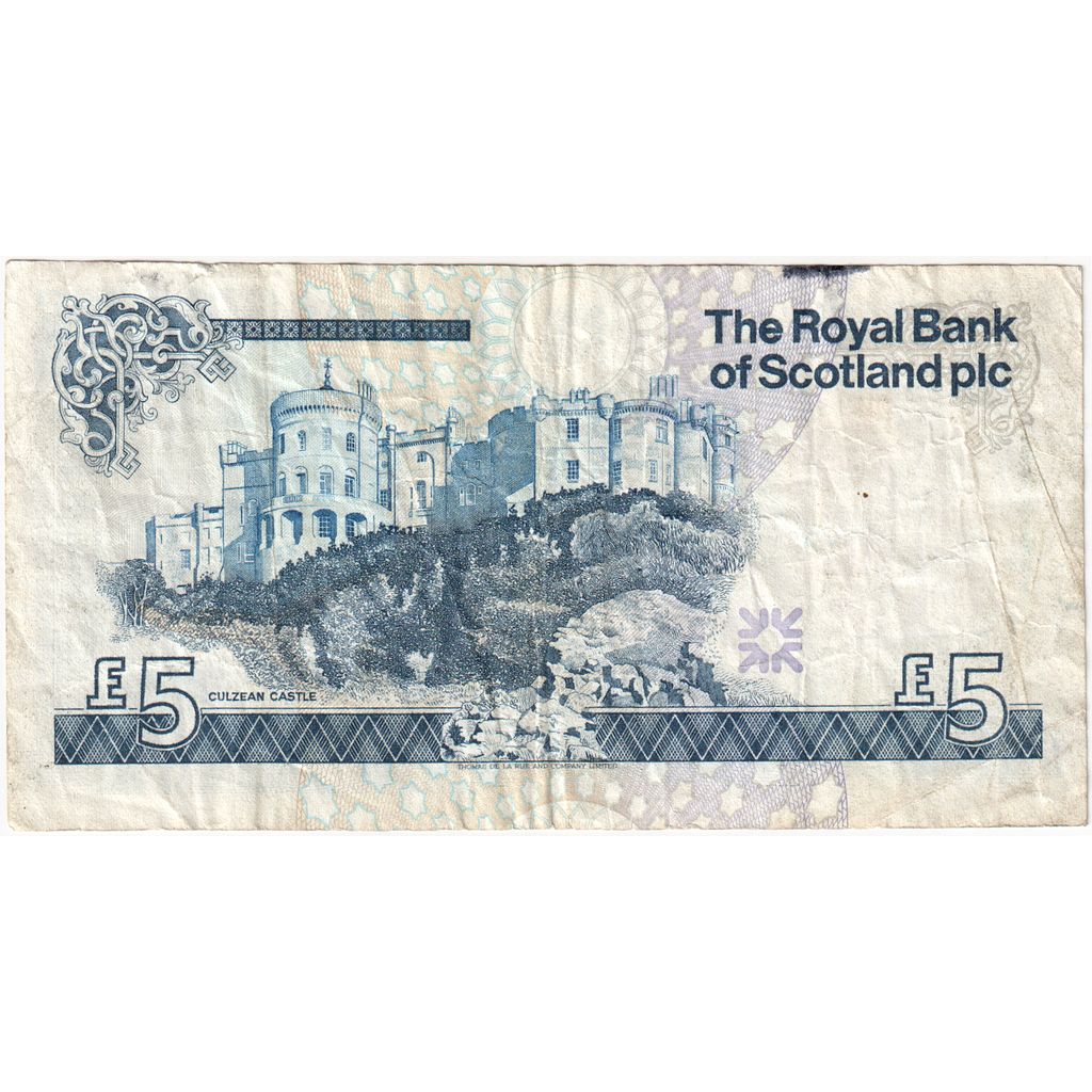Schotland, 5 Pounds, 1994-03-23, TB