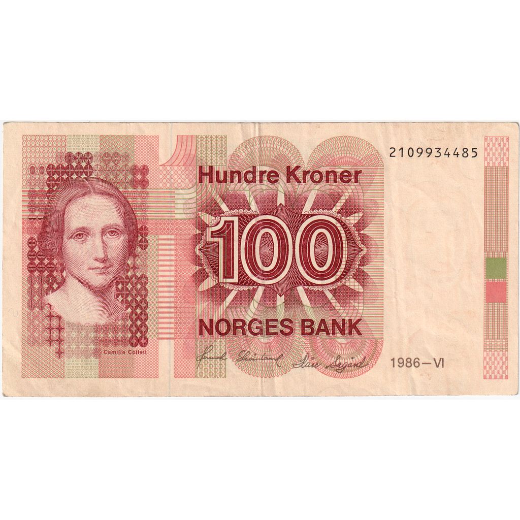 Noorwegen, 100 Kroner, TTB