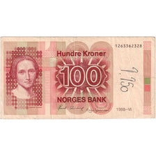 Norwegia, 100 Kroner, VF(20-25)