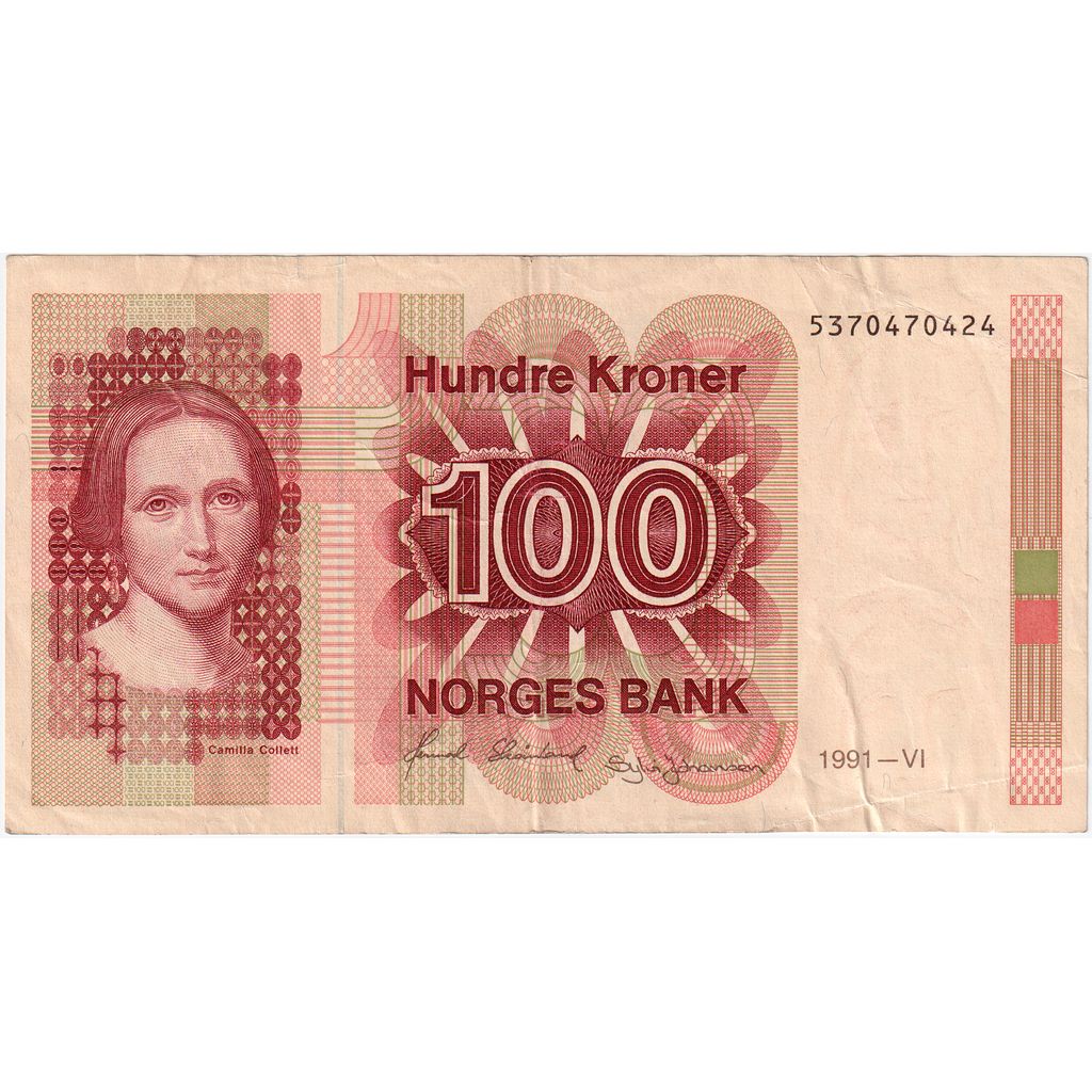 Noruega, 100 Kroner, EF(40-45)