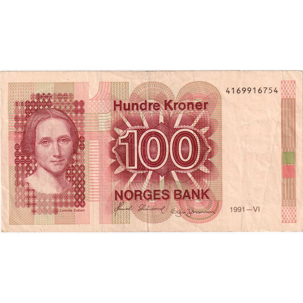 Norwegen, 100 Kroner, SS