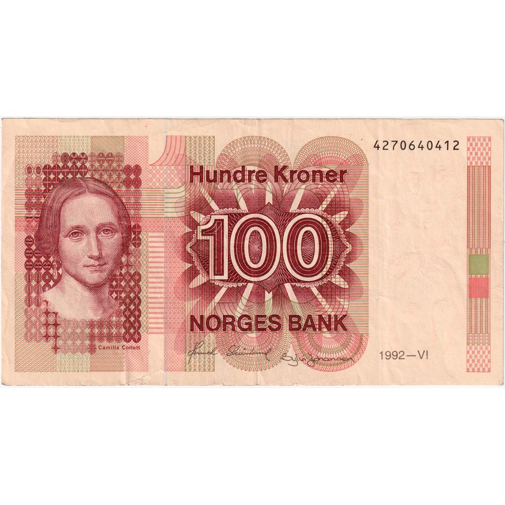 Noorwegen, 100 Kroner, TTB