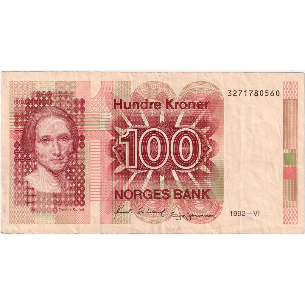 Norwegia, 100 Kroner, EF(40-45)