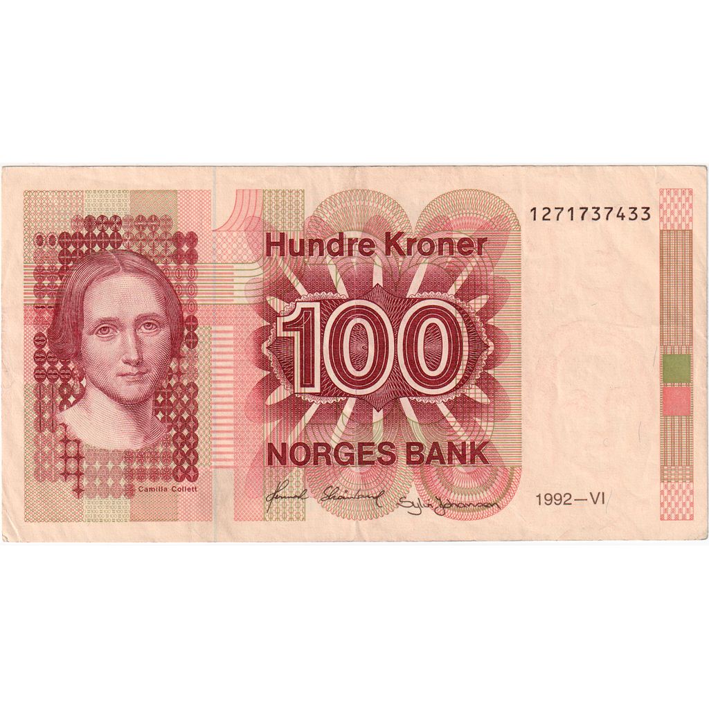 Noruega, 100 Kroner, EBC