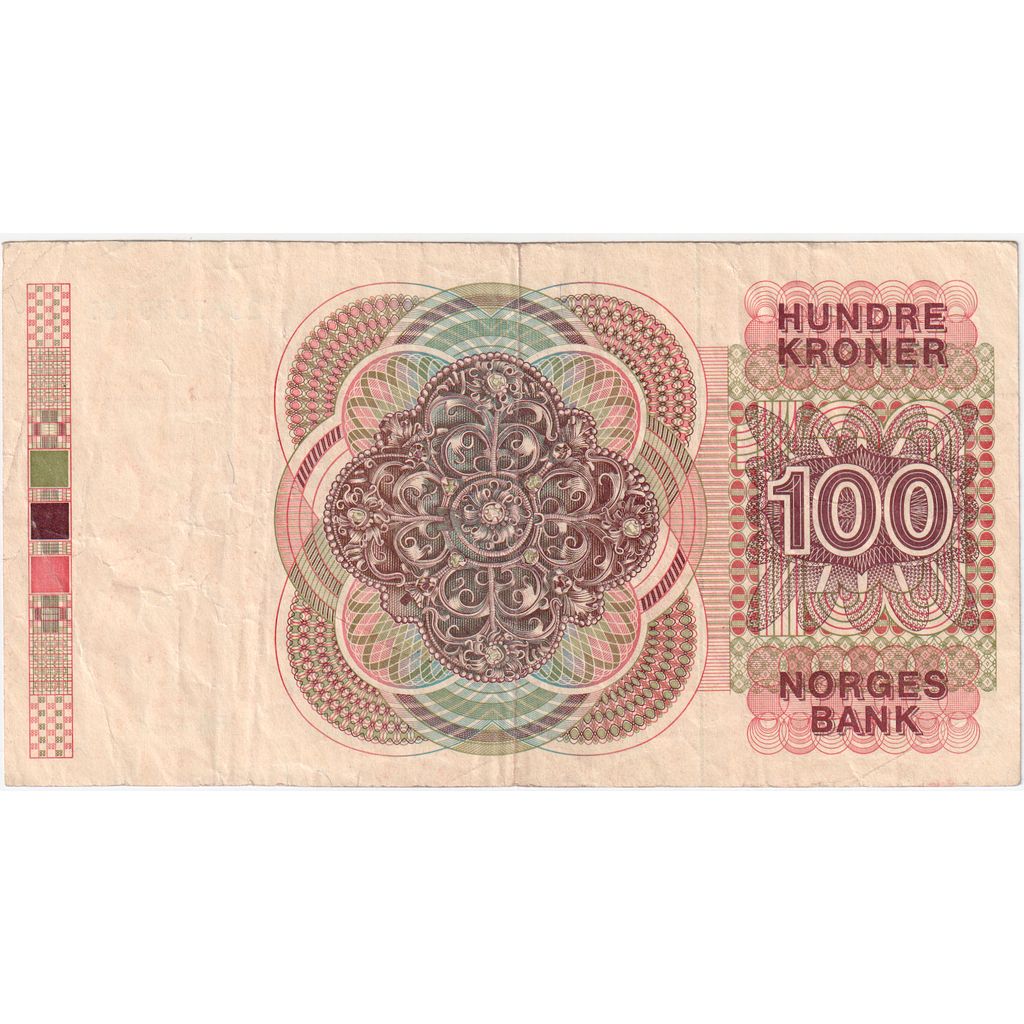 Norwegia, 100 Kroner, UNC(60-62)