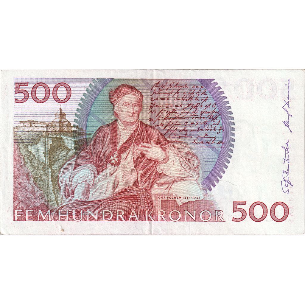 Sweden, 500 Kronor, AU(55-58)