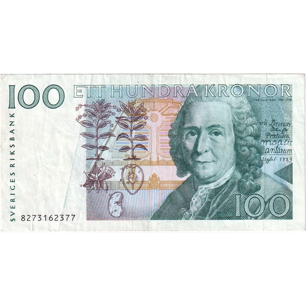 Schweden, 100 Kronor, S+
