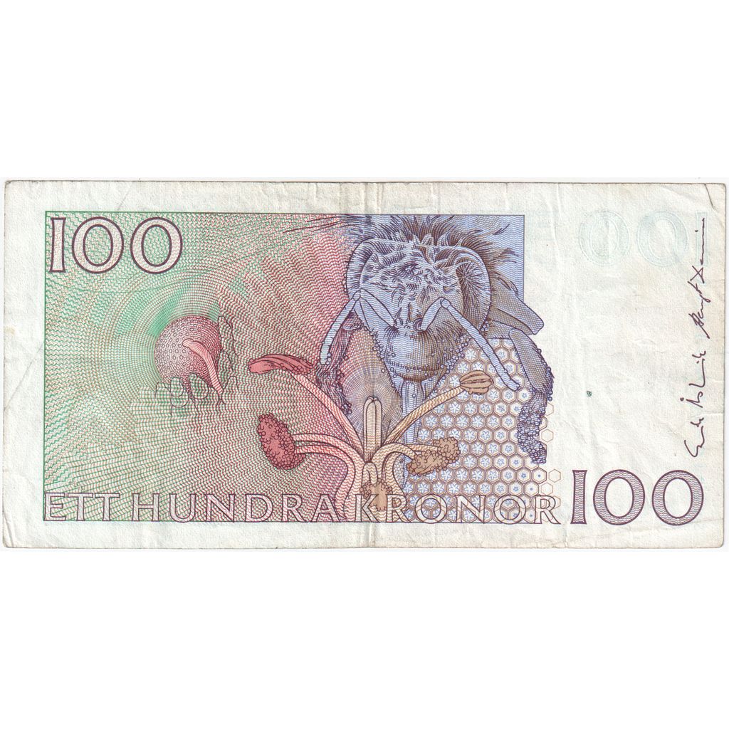 Schweden, 100 Kronor, S