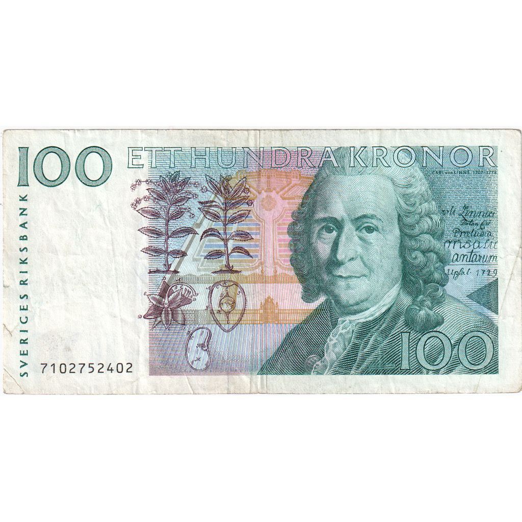 Zweden, 100 Kronor, TB