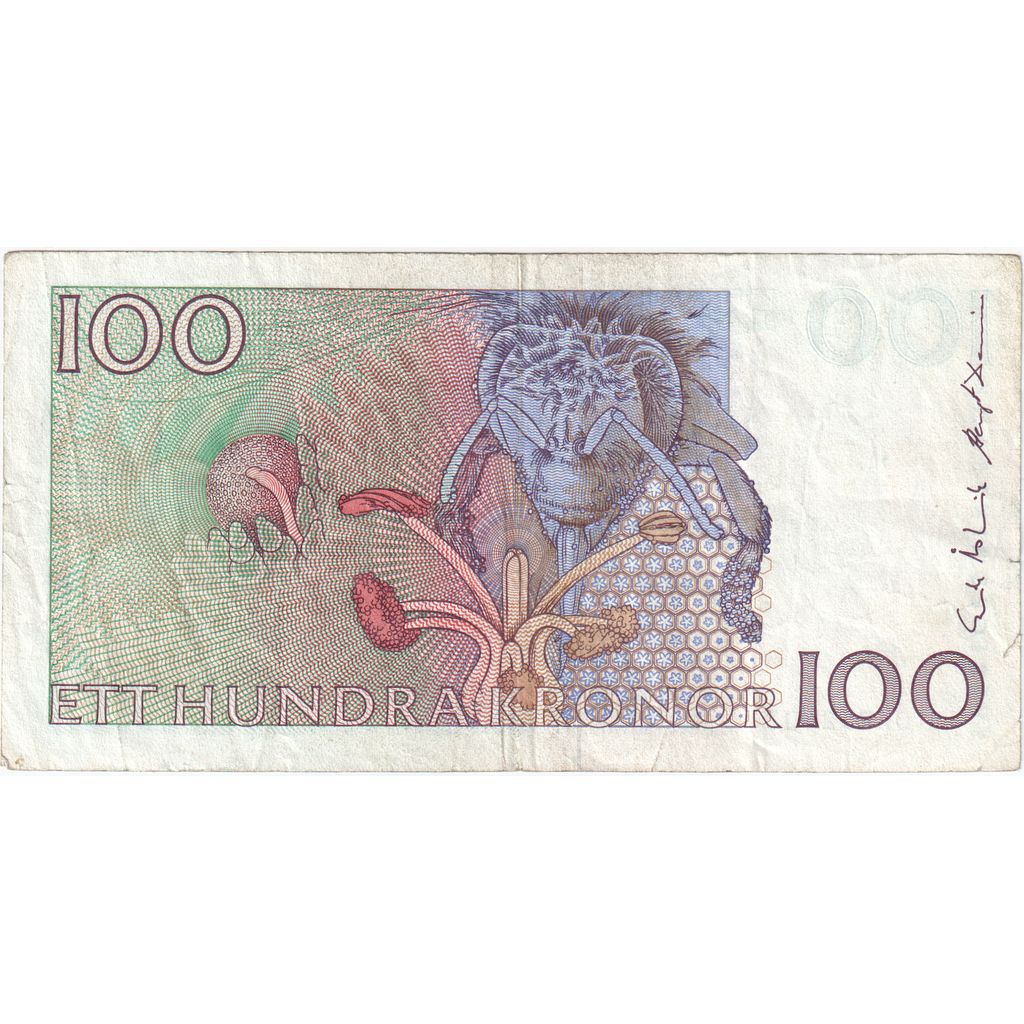 Zweden, 100 Kronor, TB