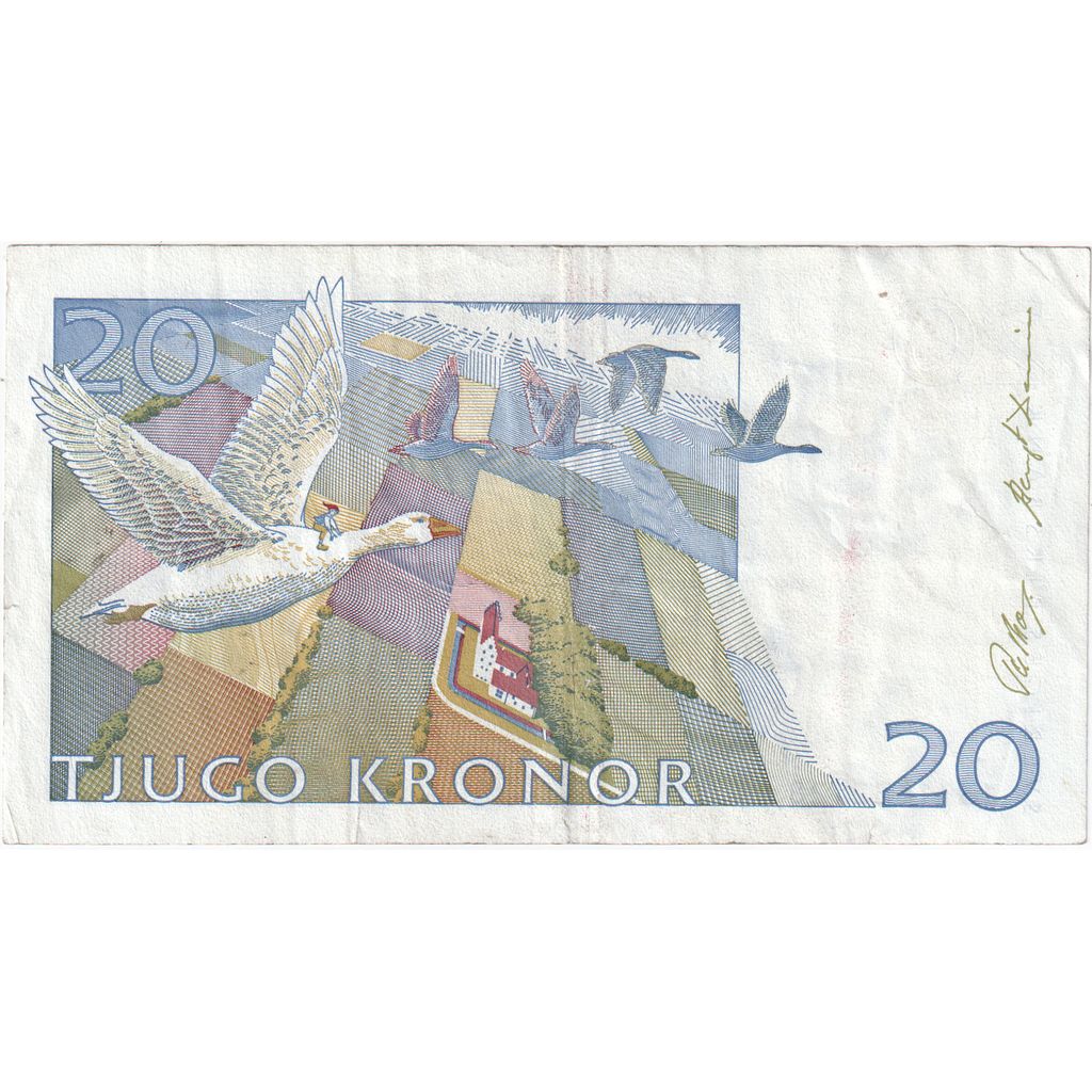 Suède, 20 Kronor, TTB
