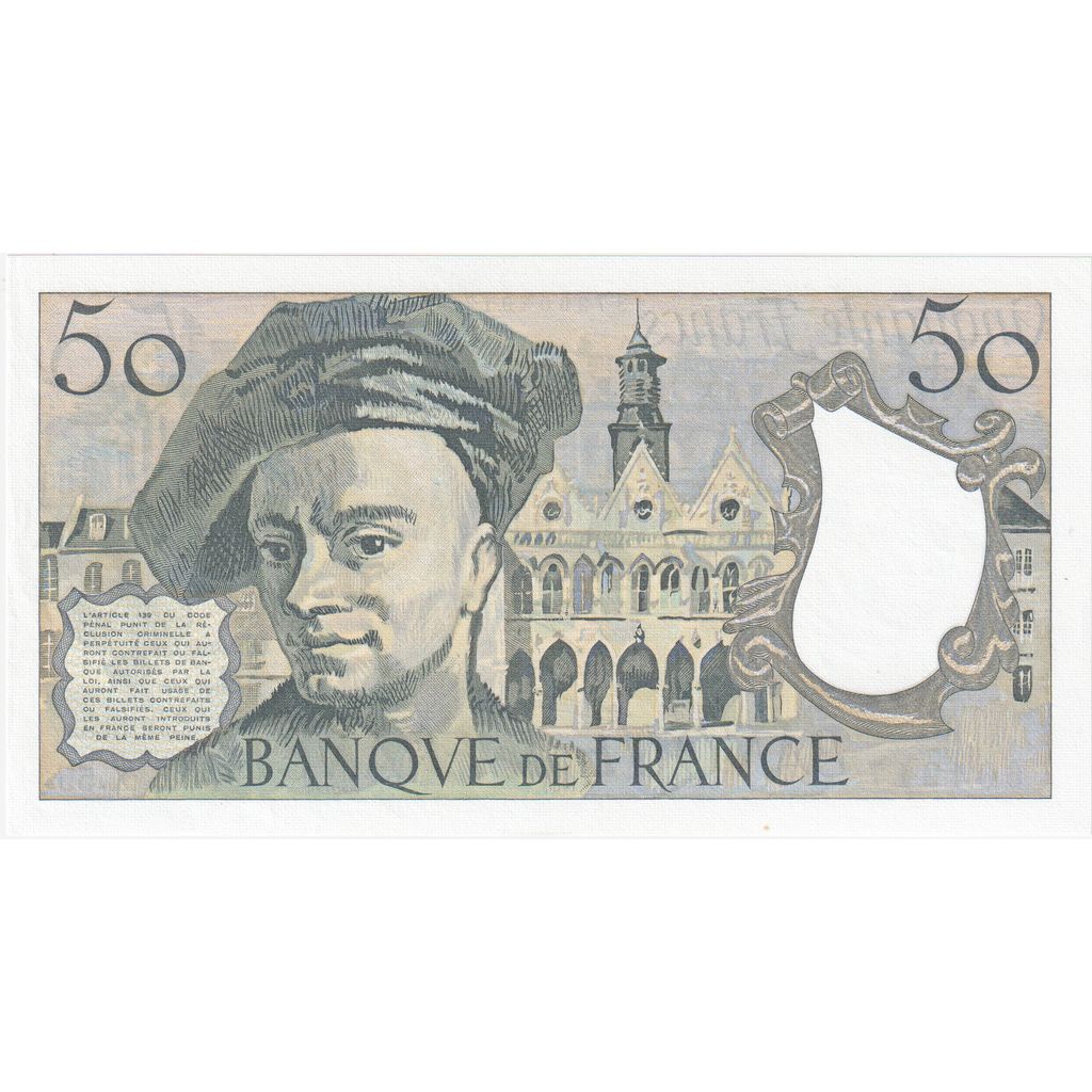 France, 50 Francs, Quentin de La Tour, X.55, NEUF