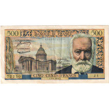 Frankreich, 500 Francs, Victor Hugo, 1954-01-07, J.1, PREMIER ALPHABET, S+