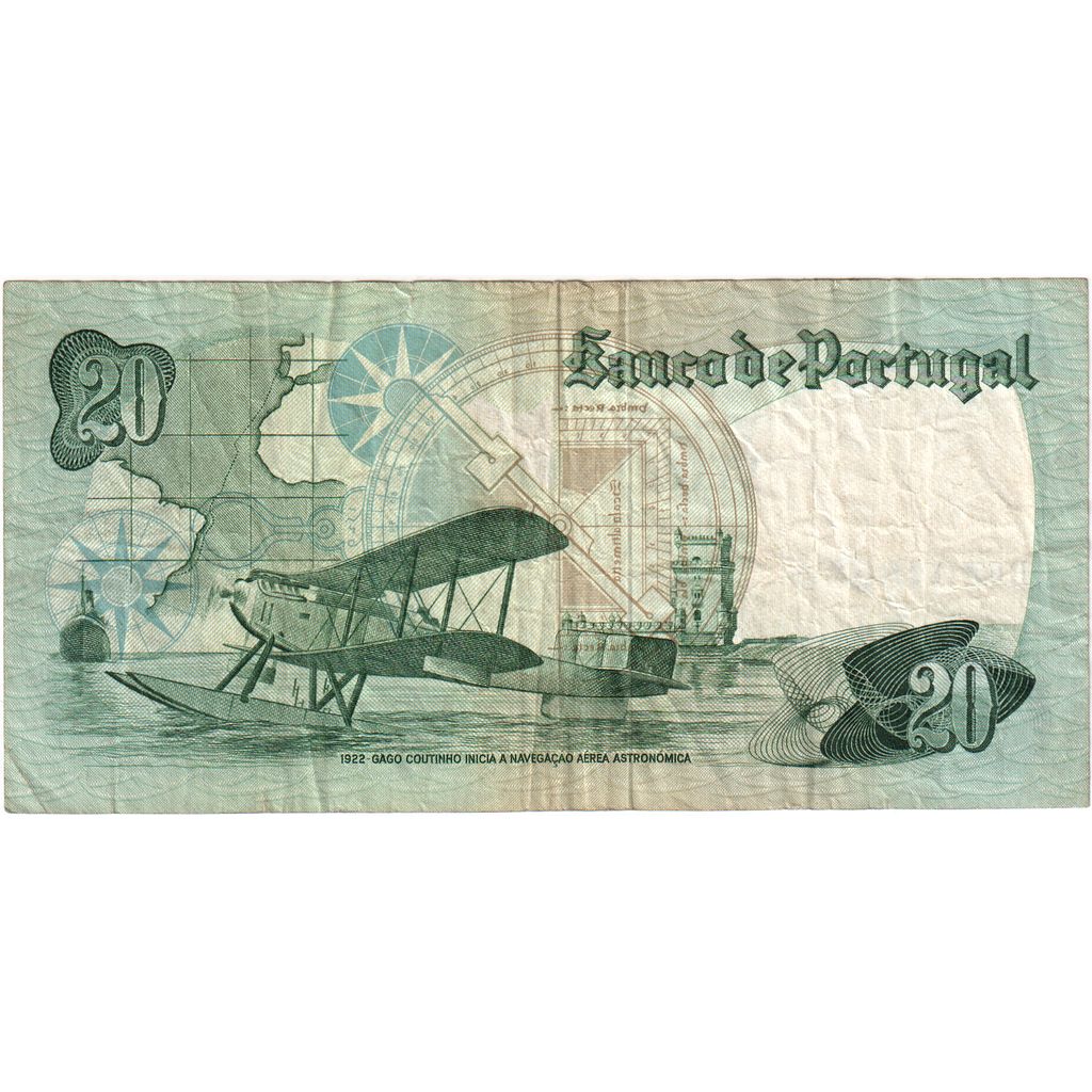 Portugal, 20 Escudos, 1978-10-04, BC