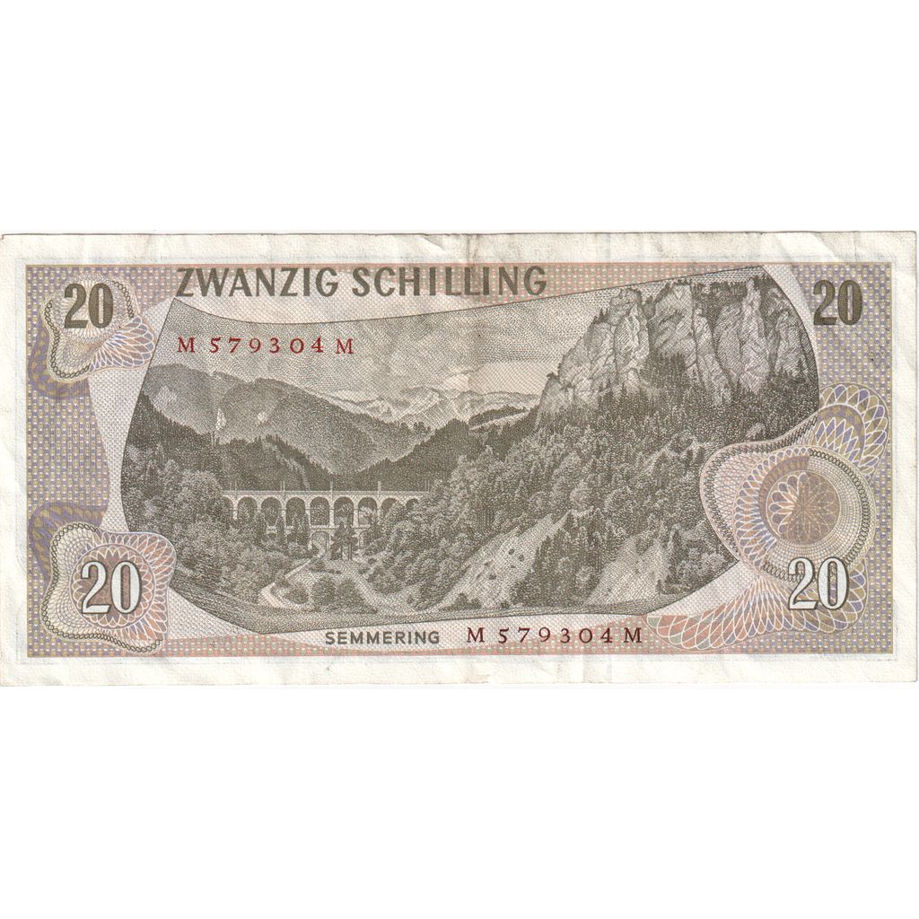 Österreich, 20 Schilling, 1967-07-02, SS
