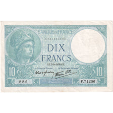 France, 10 Francs, Minerve, 1939-09-07, F.71256, AU(50-53)