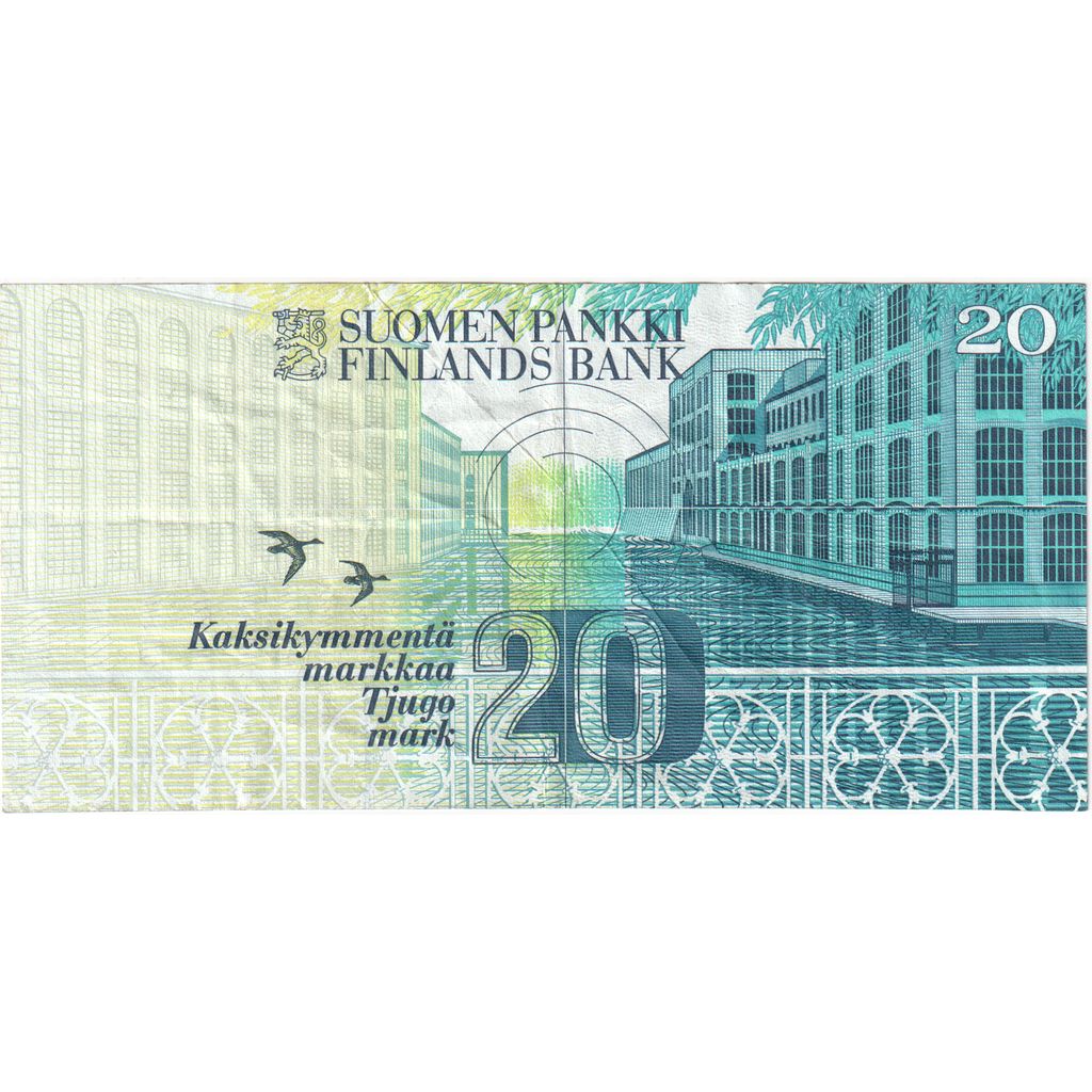 Finland, 20 Markkaa, EF(40-45)