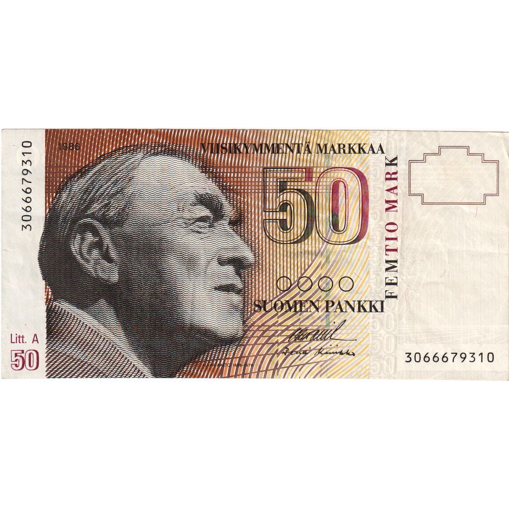 Finlandia, 50 Markkaa, BB