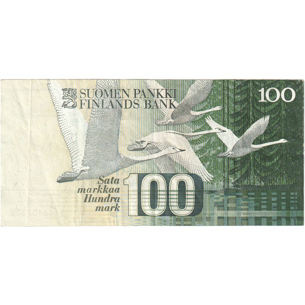 Finlândia, 100 Markkaa, EF(40-45)