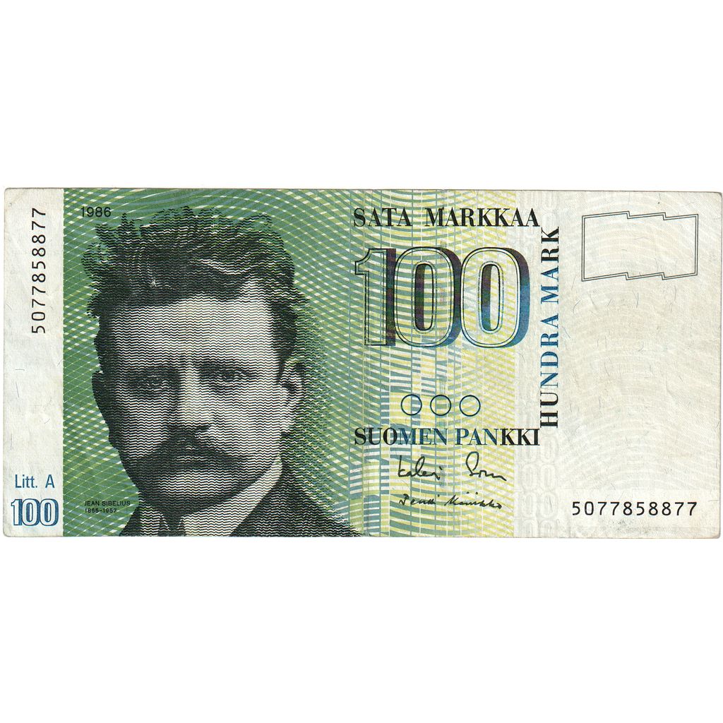 Finlandia, 100 Markkaa, EF(40-45)