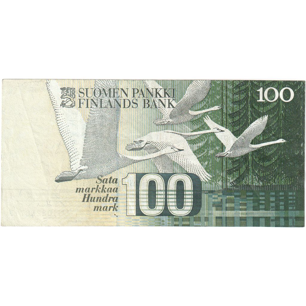Finlândia, 100 Markkaa, EF(40-45)