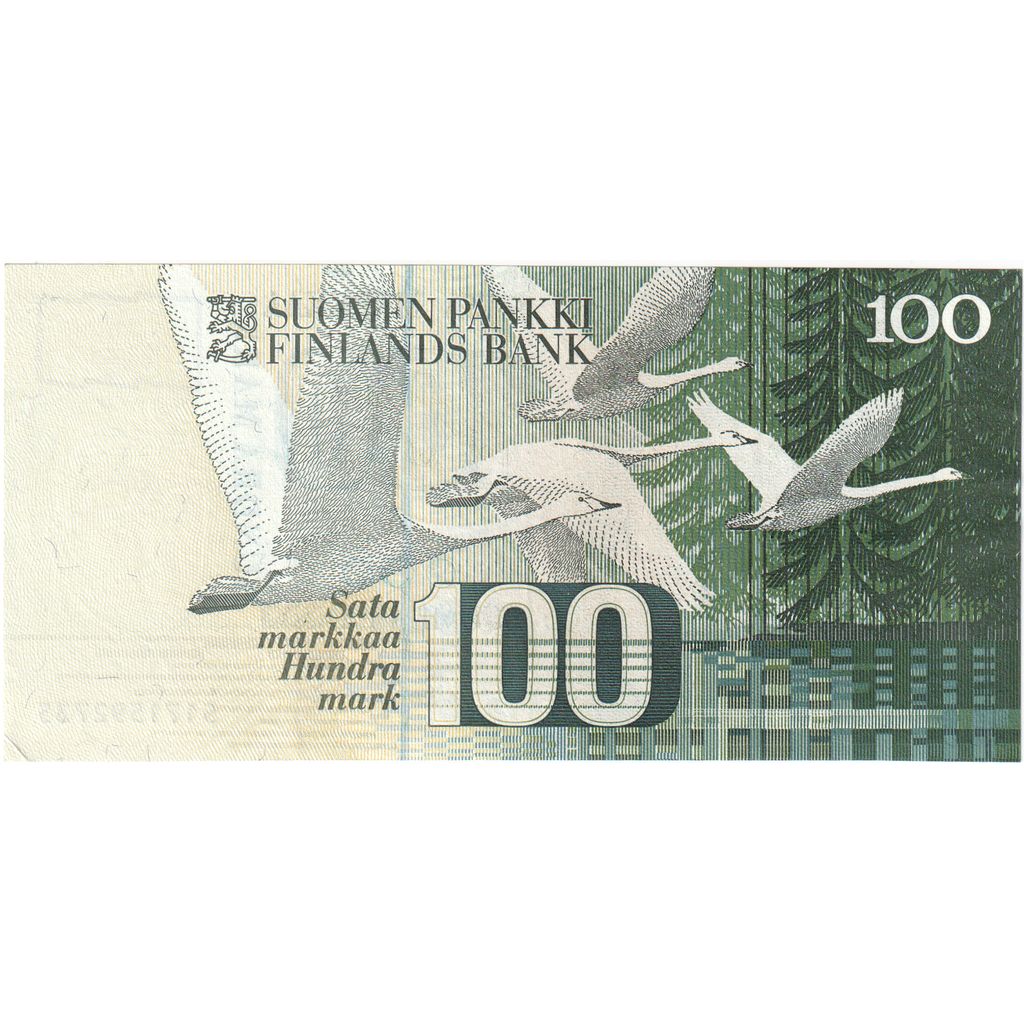 Finlândia, 100 Markkaa, AU(55-58)
