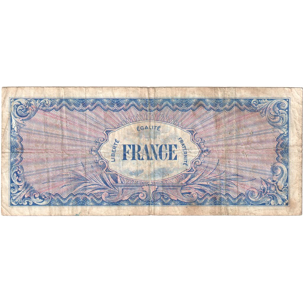 France, 50 Francs, 1945 Verso France, SERIE DE 1944, SÉRIE 1944, TB