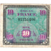 Francia, 10 Francs, Flag/France, SÉRIE 1944, MB