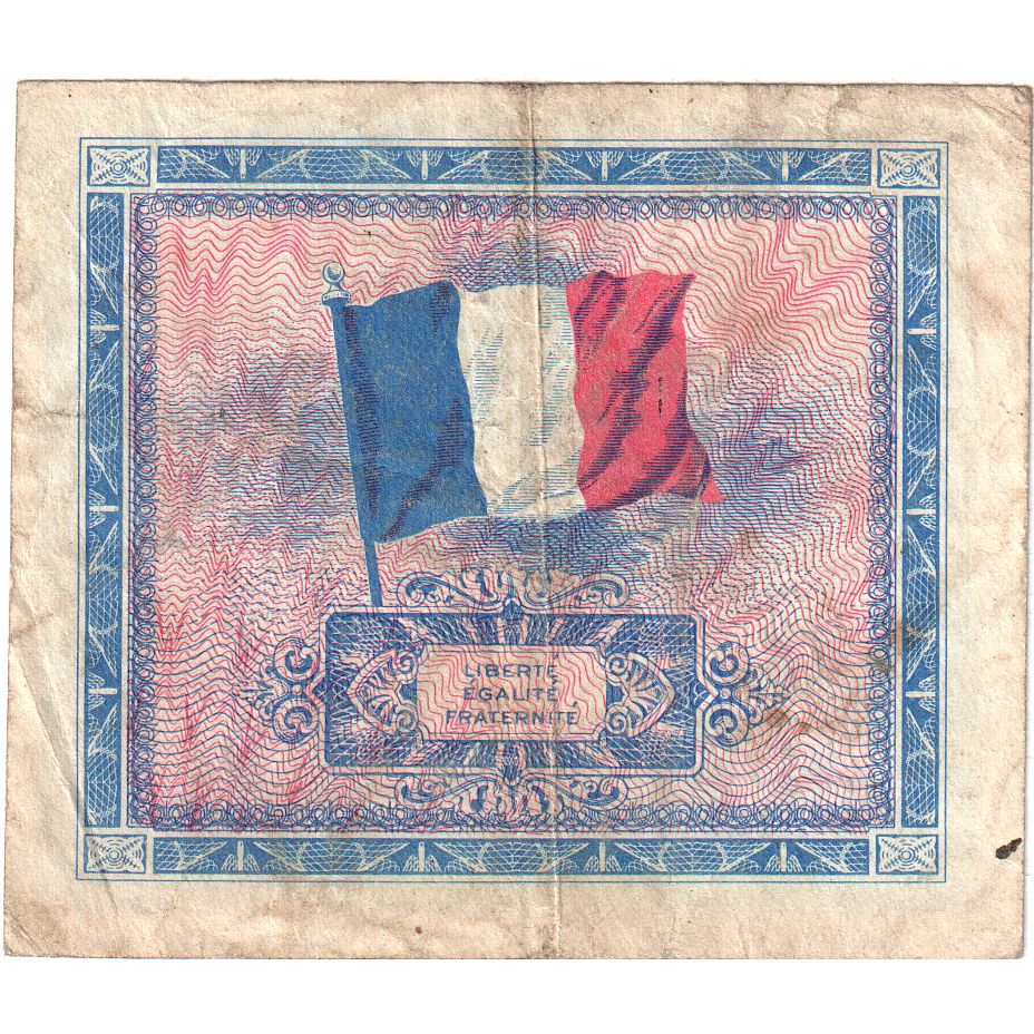 Francia, 10 Francs, Flag/France, SÉRIE 1944, MB