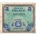 France, 5 Francs, Drapeau/France, SERIE DE 1944, SÉRIE 1944, TB