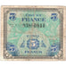 France, 5 Francs, Flag/France, SERIE DE 1944, SÉRIE 1944, VG(8-10)