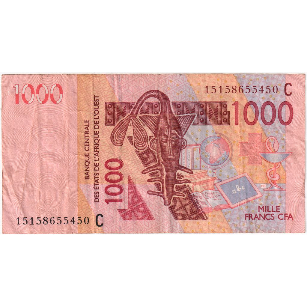 Communauté économique des États de l'Afrique de l'Ouest, 1000 Francs, 2003